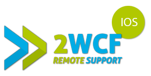 2WCF Remote Support IOS
