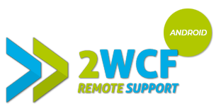 2WCF Remote Support Android